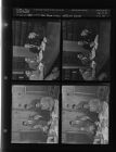 Ben Rouse in two different groups (4 Negatives (October 11, 1954) [Sleeve 21, Folder b, Box 5]